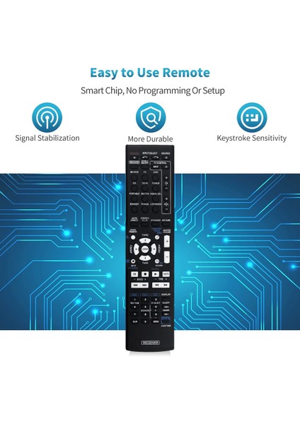 AXD7565 Pioneer VSX-324-K AXD7565 VSX-819H VSX-828-S VSX-921 Ev Sineması Ses Video Alıcı Sistemi Için Uzaktan Kumandayı Değiştirin (Yurt Dışından) fiyatları