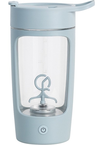 Otomatik Karıştırma Kahve Fincanı Elektrikli Çalkalayıcı Bardak Protein Büyük Kapasiteli Çalkalayıcı Bardak Sızdırmaz Noel (Mavi) (Yurt Dışından)