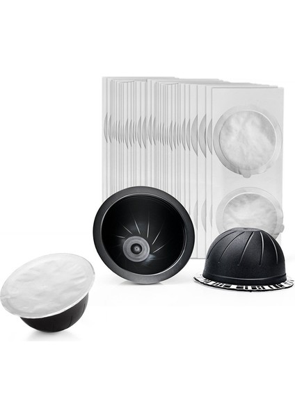 Alüminyum Kahve Kapağı, Nespresso Vertuoline Kahve Kapsülü Etiket Dolum Kahve Kapsülü Kendinden Yapışkanlı 50 Adet (Yurt Dışından) fiyatları