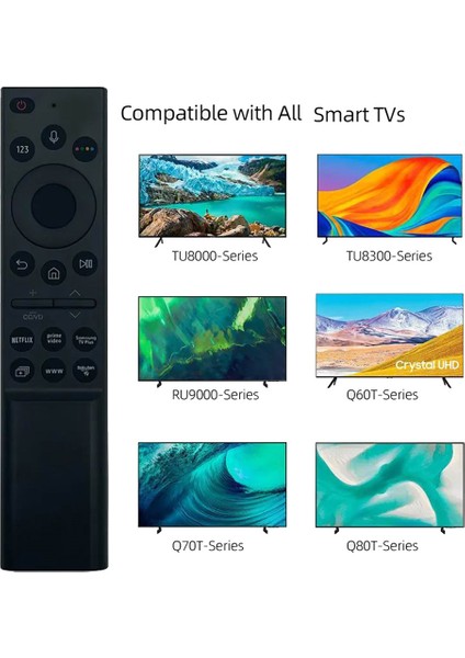 RM-G2500 V1 Samsung Bluetooth Ses Için Uzaktan Kumanda Evrensel Uzaktan Kumanda Q80T TU8000 RU9000 Q60T Q70T Qn9 Qn8 (Yurt Dışından) fiyatları