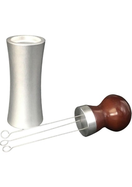 Espresso Kahve Karıştırıcı, Paslanmaz Çelik Kahve Iğnesi Dağıtıcı Dengeleyici, Ahşap Saplı Tutucu, Sekoya (Yurt Dışından) fiyatları