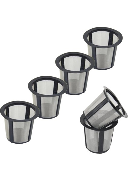 8 Adet Yeniden Kullanılabilir Kahve Filtre Seti Yedek Filtre Keurig Filtre Yuvası Uyar B30 B40 B50 B60 B70 B75 Serisi (Yurt Dışından)