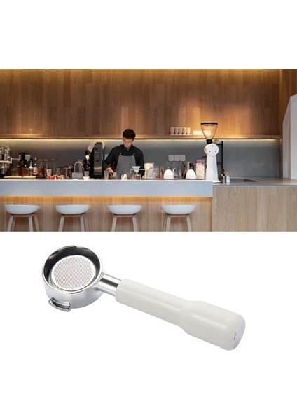 58 mm Kahve Dipsiz Portafilter Ahşap Saplı Paslanmaz Çelik Kahve Filtresi E61 Espresso Makinesi Aksesuarları (Yurt Dışından) indirimleri