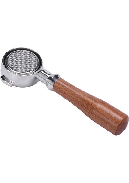58MM Paslanmaz Çelik Kahve Makinesi E61 Hiçbir Taban Filtre Braketi Kahve Dipsiz Sap Kahve Kaşığı Ahşap Saplı Profesyonel Aksesuarlar (Yurt Dışından) indirimleri