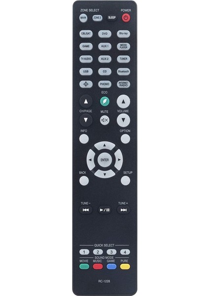 RC-1228 Uzaktan Kumanda Denon Entegre Ağ Av Alıcısı Için Değiştirin AVR-X3600H AVR-X2600H AVR-S950H AVR-X3500H (Yurt Dışından)