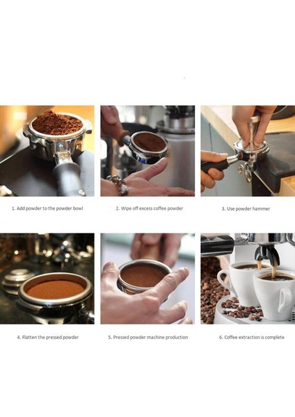 Kahve Sabotaj Seti, 51MM Kahve Sabotaj Mat Silikon Kauçuk Kurcalama Köşe Mat Kahve Makinesi (Yurt Dışından) indirimleri