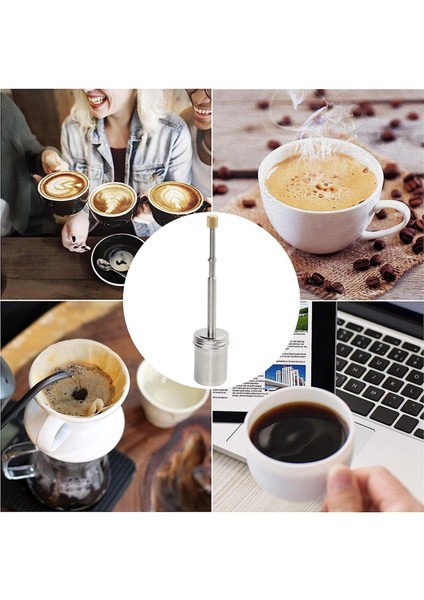 Pres Tipi Kahve Bırakma Karıştırıcı Yeniden Kullanılabilir Kahve Mikseri Manuel Soğuk Demleme Taşınabilir Fransız Kahve Son Pres Makinesi-B (Yurt Dışından) fırsatları