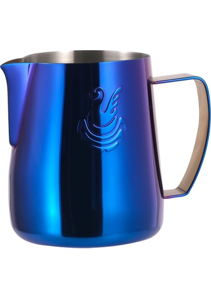 400 ml Paslanmaz Çelik Süt Köpürtme Fincan Kahve Sürahi Krem Makinesi Barista Zanaat Espresso Latte Sanat Sürahi Ev Için, B (Yurt Dışından)