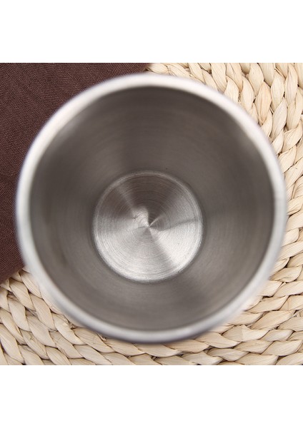 304 Paslanmaz Çelik Yalıtımlı Bardak Bambu Kabuk Araba Bardak Çift Katmanlı Isı Yalıtım Kullanışlı Fincan Kahve Fincanı B (Yurt Dışından) fiyatları