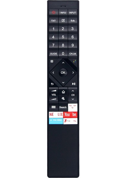 Hisense Akıllı Tv EN3A70 H55O8BUK ERF6B62H ERF3B70H Için ERF6B62H Tv Uzaktan Kumandasını Değiştirin (Yurt Dışından)