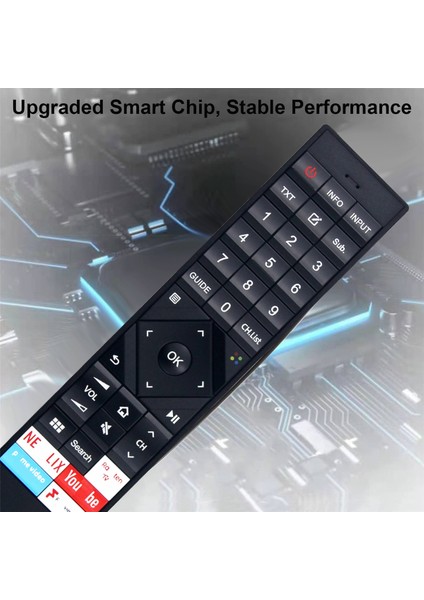 Hisense Akıllı Tv EN3A70 H55O8BUK ERF6B62H ERF3B70H Için ERF6B62H Tv Uzaktan Kumandasını Değiştirin (Yurt Dışından) modelleri