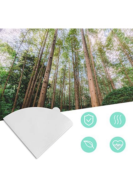 V60 Filtre Için, Koni Kahve Filtreleri, Kahve Filtresi 2 Koni Kağıdı, 2-4 Fincan, 200 Adet, Doğal Kağıt Kahve Filtresi (Yurt Dışından) modelleri