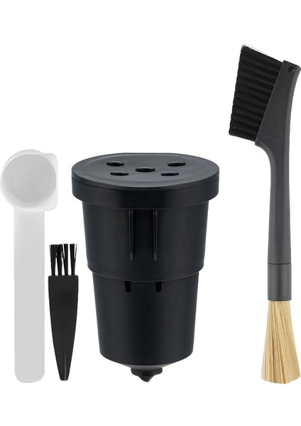 Doldurulabilir Kahve Filtreli Fincan Espresso Kahve Fırçası ile Keurig 1.0 K Fincan B Için Yeniden Kullanılabilir Kahve Kapsülü Dolgulu Kapsül (Yurt Dışından)