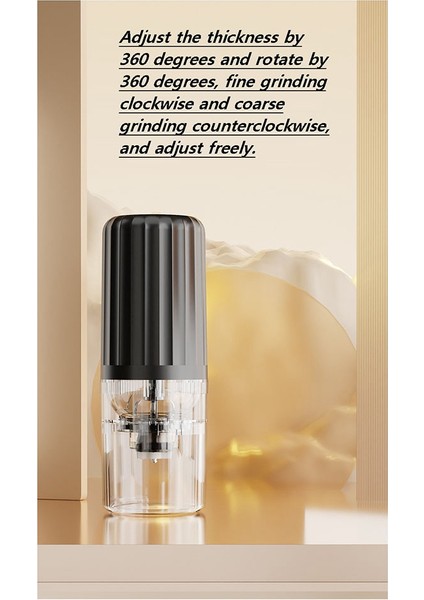 Ayarlanabilir Kahve Öğütücü Elektrikli, Öğütücü, Baharat Öğütücü, Kahve Çekirdeği Öğütücü, Espresso Öğütücü Siyah (Yurt Dışından) indirimleri