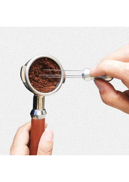 Iğne Kahve Sabotaj Kahve Sabotaj Distribütörü Leveler Aracı Iğne Tipi Kahve Tozu Dağıtıcı Siyah (Yurt Dışından) modelleri