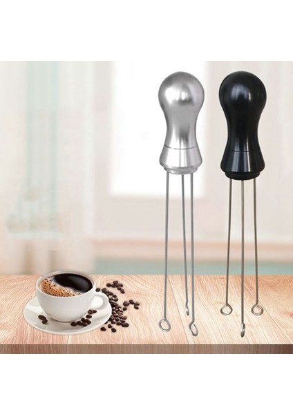 Iğne Kahve Sabotaj Kahve Sabotaj Distribütörü Leveler Aracı Iğne Tipi Kahve Tozu Dağıtıcı Siyah (Yurt Dışından) indirimleri