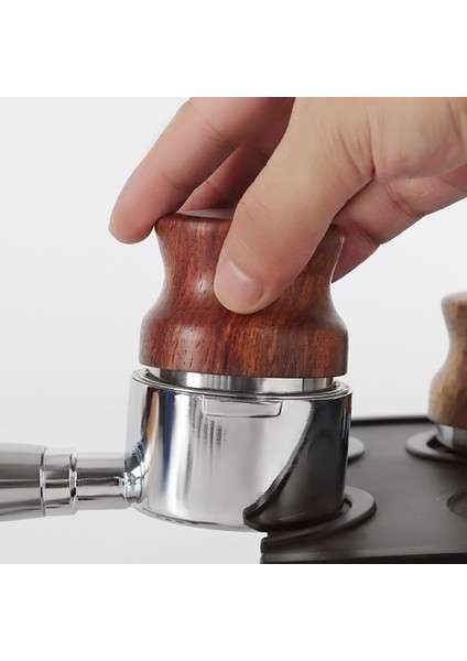 Paslanmaz Çelik Kahve Bezi Tozu Makinesi Gül Ağacı Üç Hamuru Tozu Basın Ayarlanabilir Toz Çekiç 58MM, C (Yurt Dışından) fırsatları