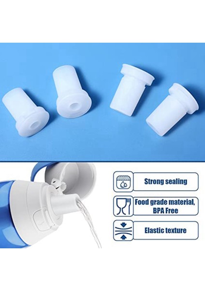 Isırma Valfinin Değiştirilmesi Su Bardağı Filtresi ile Uyumlu Su Bardağı Ağızlık Yedek Silikon Borulu Aksesuarları 4 Adet (Yurt Dışından) modelleri