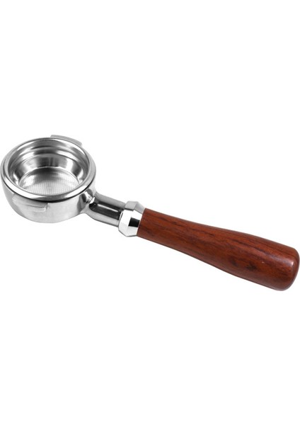 E61 Kahve Makinesi Masif Ahşap Dipsiz Saplı Portafilter 58MM Evrensel Olarak Uygulanabilir Grouphead Maun Dipsiz (Yurt Dışından)