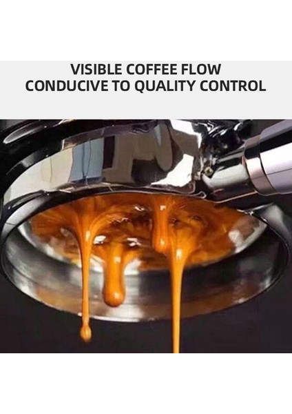 E61 Kahve Makinesi Masif Ahşap Dipsiz Saplı Portafilter 58MM Evrensel Olarak Uygulanabilir Grouphead Maun Dipsiz (Yurt Dışından) modelleri