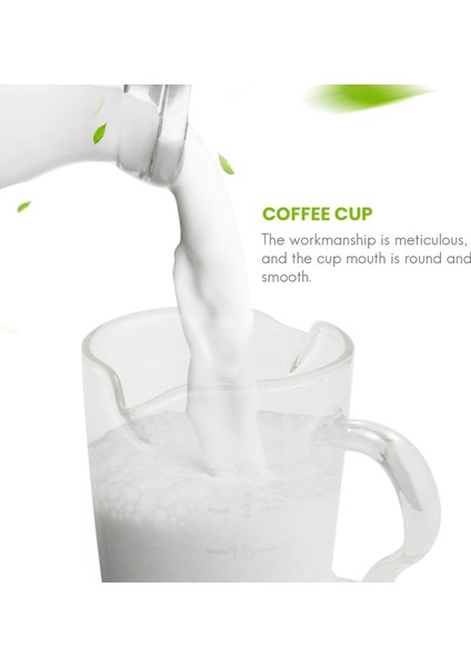 2'li Set Cam Süt Sürahisi Ikiz Borulu Dökme Kahve Krem Sos Sürahisi Barista Craft Kahve Latte Süt Köpürtme Sürahisi Sürahi (Yurt Dışından) fiyatları