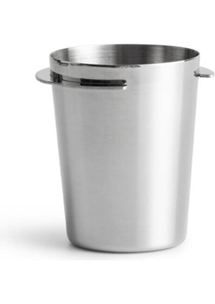 Paslanmaz Çelik Dozaj Fincan Kahve Koklama Kupa Tozu Besleyici Espresso Makinesi Için Portafilter Kahve Sabotaj (54MM Gümüş) (Yurt Dışından)