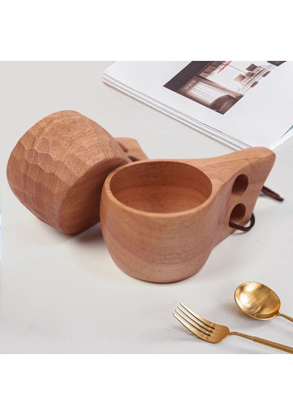 Adet Iskandinav Tarzı El Yapımı Ahşap Bardaklar Fince Geleneksel Açık 200ML Ahşap Şarap Kupaları Fil Kahve Fincanları Hediyeler Için (Yurt Dışından) fiyatları