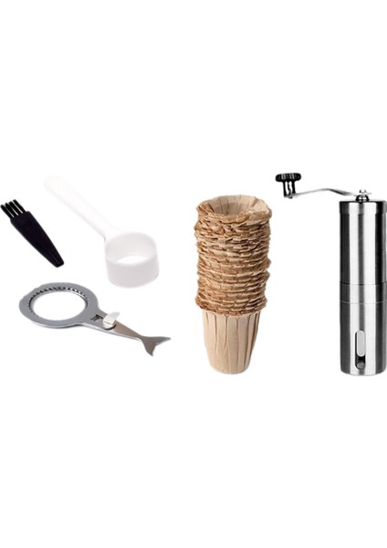 El Yapımı Öğütücü Taşınabilir Kahve Filtresi Tutucu Yeniden Kullanılabilir Kahve Filtreleri Damlatıcı Kahve Filtreleri Tek Kullanımlık Filtre Kağıtları (Yurt Dışından)