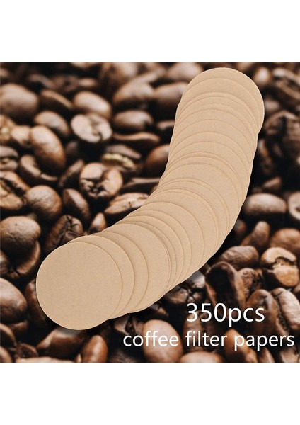 350 Adet Yedek Kağıt Filtreler Yuvarlak Kahve Makinesi Filtreleri Aerobie Aeropress Kahve ve Espresso Makineleri Için Tek Kullanımlık (Yurt Dışından)