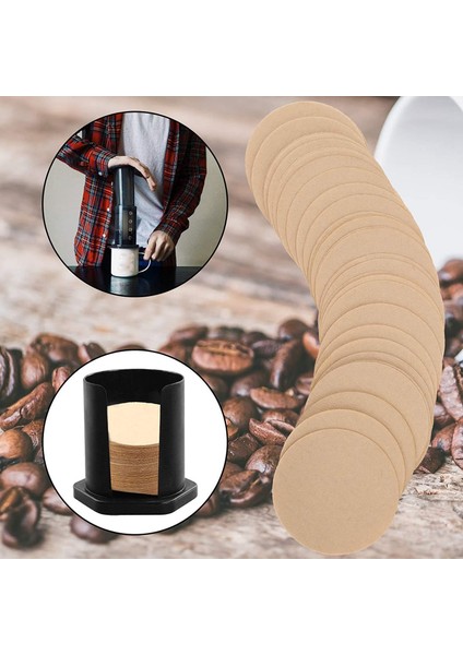 350 Adet Yedek Kağıt Filtreler Yuvarlak Kahve Makinesi Filtreleri Aerobie Aeropress Kahve ve Espresso Makineleri Için Tek Kullanımlık (Yurt Dışından)