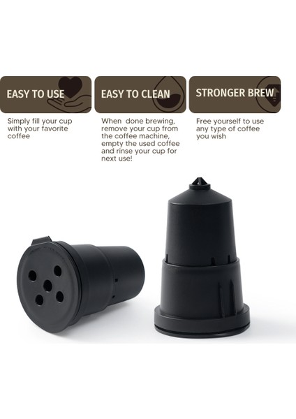 3 Adet Doldurulabilir Kahve Filtreli Fincan Yeniden Kullanılabilir Kahve Kapsülü Dolgulu Kapsül Keurig 1.0 K Fincan Kahve Makineleri ile Uyumlu (Yurt Dışından) fırsatları