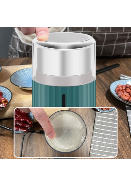 Elektrikli Kahve Değirmeni Profesyonel Taşınabilir Ev Kahve Çekirdekleri Değirmeni Tuz Biber Baharat Fındık Tahıl Kırıcı Abd Plug (Yurt Dışından)