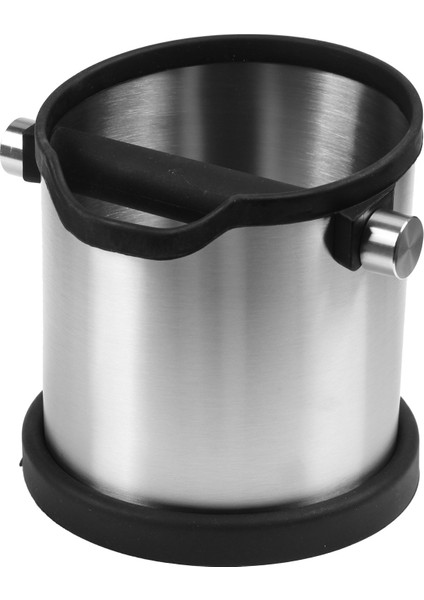 1800 ml Paslanmaz Çelik Espresso Üfleme Kutusu Kaymaz Öğütülmüş Kahve Çöp Kutusu Çöp Sökülebilir Bar Şişirme Barista (Yurt Dışından)