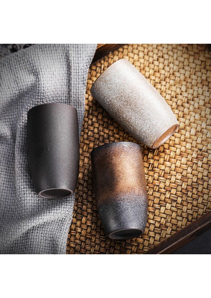 230ML Japon Tarzı Çay Fincanı Su Bardağı Kumtaşın Seramik El-Boyalı Kungfu Çay Fincanı Mutfağı Drinkware C (Yurt Dışından) modelleri