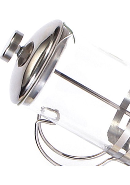 Manuel Kahve Espresso Makinesi Pot Fransız Kahve Çay Süzgeç Filtresi Paslanmaz Çelik Cam Çaydanlık Cafetiere Basın Pistonu 350 ml (Yurt Dışından) modelleri