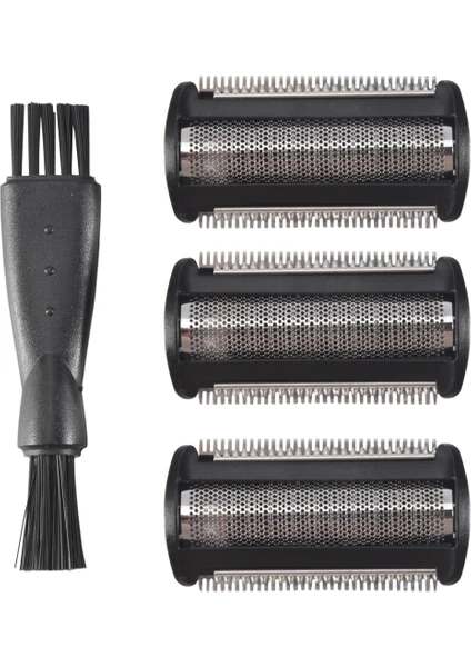 Chihiro586 - 9278 Philips Bodygroom Bg 2024 - 2040 S11 Yss2 Yss3 Serisi Için 3'lü Tıraş Başlığı Yedek Giyotin Fırçalı (Yurt Dışından)