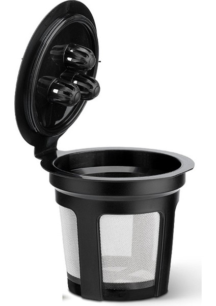 Keurig Için Yeniden Kullanılabilir Kahve Filtreli Fincan Damla Tekrar Dolu Kapsül Kabuk Keurig 2.0 1.0 K Fincan Kahve Makineleri Için Uyumlu (Yurt Dışından)