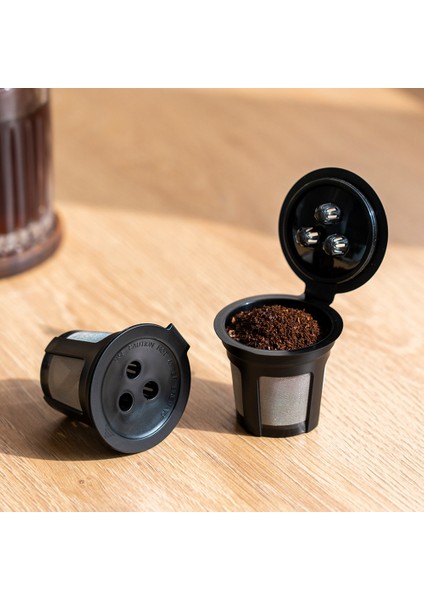 Keurig Için Yeniden Kullanılabilir Kahve Filtreli Fincan Damla Tekrar Dolu Kapsül Kabuk Keurig 2.0 1.0 K Fincan Kahve Makineleri Için Uyumlu (Yurt Dışından) indirimleri