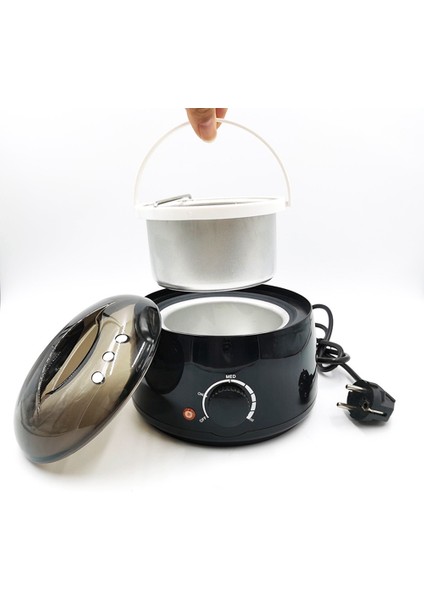 Balmumu Isıtıcı Isıtıcı Epilasyon Makinesi El Ayak Vücut Spa Epilatör Parafin Balmumu Pot + Balmumu Fasulyesi + Ahşap Çubuklar Ab Tak (Yurt Dışından)