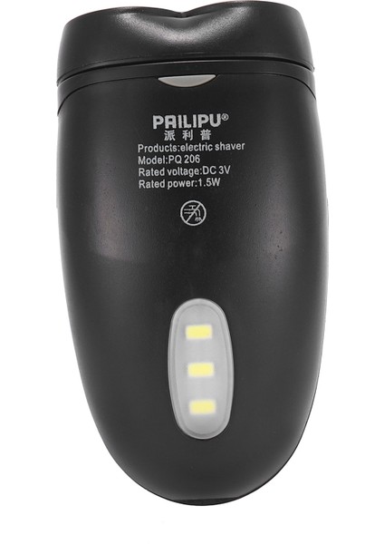 Erkekler Akülü Elektrikli Tıraş Makinesi Tıraş Makinesi Sakal Saç Kesme Makinesi Akülü Çok Fonksiyonlu Çift Başlı LED Aydınlatma ile (Yurt Dışından) fırsatları