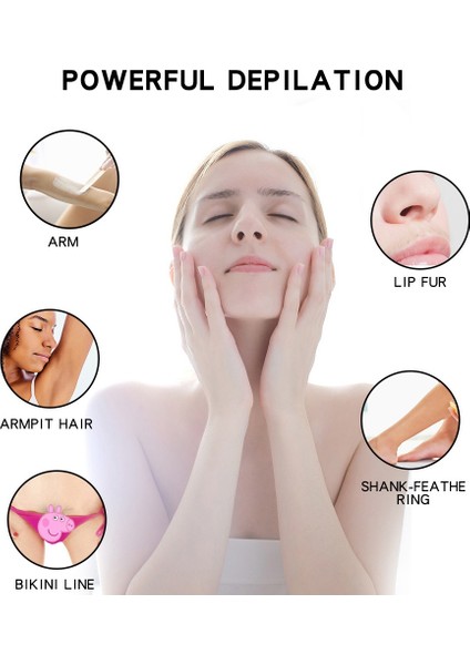 3 Adet/grup Tüy Dökücü Balmumu Bikini Ağrısız Epilasyon Kartuşu Epilasyon Kremi Roll-On Sıcak Epilasyon Kadınlar ve Erkekler Için 100 G/adet (Süt Kreması) (Yurt Dışından) fırsatları