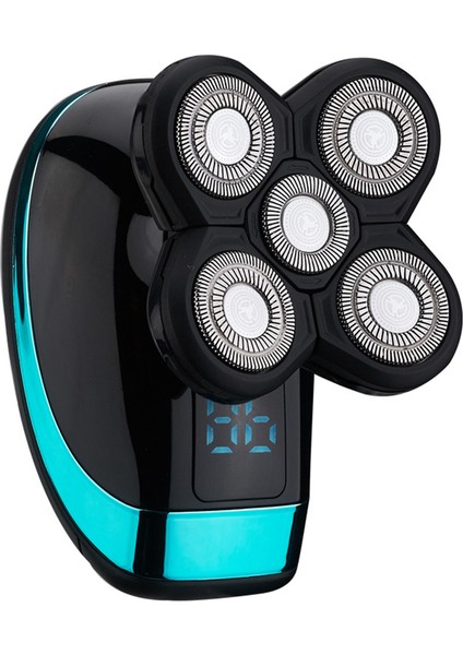 5-In1 Tıraş Makinesi 4d Erkek Şarj Edilebilir Kel Kafa Elektrikli Tıraş Makinesi 5 Yüzer Kafa Sakal Burun Kulak Saç Düzeltici Razor-B (Yurt Dışından) modelleri