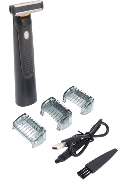 Erkekler Için Titanyum Düzeltici, Saklama Çantalı Erkekler Için Elektrikli Tıraş Makinesi, Tüm Vücut Tüyleri Için Kenarı Düzelten Titanyum Tıraş Makinesi (Yurt Dışından)