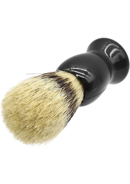 Yumuşak Domuzu Kıl Ahşap Sakal Fırçası Kuaför Tıraş Aracı Erkekler Bıyık Tarak Seti Tıraş Standı Tutucu Seti (Yurt Dışından) fırsatları