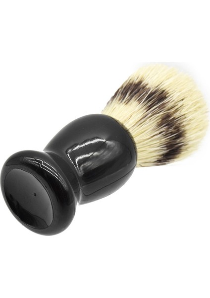 Yumuşak Domuzu Kıl Ahşap Sakal Fırçası Kuaför Tıraş Aracı Erkekler Bıyık Tarak Seti Tıraş Standı Tutucu Seti (Yurt Dışından) indirimleri