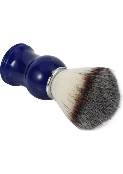 Erkekler Tıraş Fırçası Doğal Naylon Saç Düz Jilet Tıraş Berber Yüz Temizleme Mavi Reçine Kolu Salon Aracı (Yurt Dışından) fırsatları