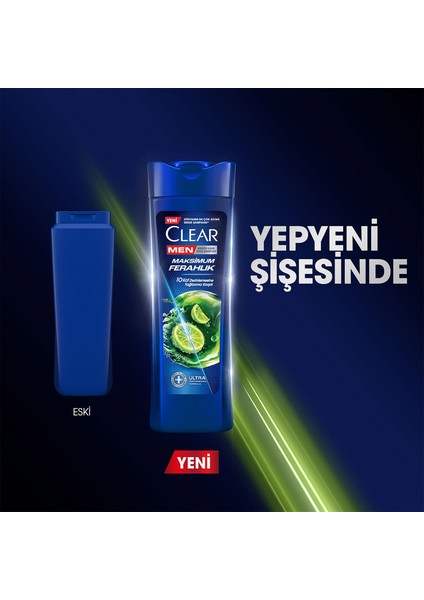 Men Kepeğe Karşı Etkili Şampuan Maksimum Ferahlık 350 ml