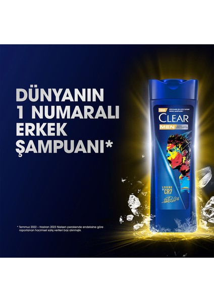 Men Kepeğe Karşı Etkili Şampuan Legend By CR7 350 ml