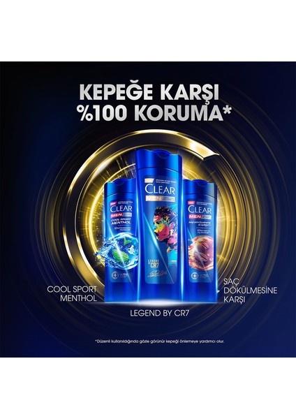 Men Kepeğe Karşı Etkili Şampuan Legend By CR7 350 ml