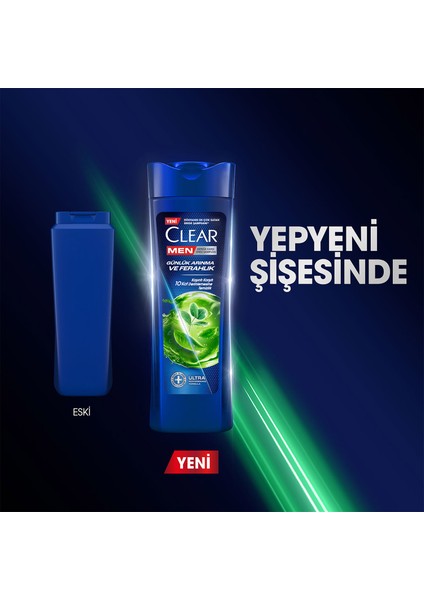 Men Kepeğe Karşı Etkili Şampuan Günlük Arınma ve Ferahlık 350 ml